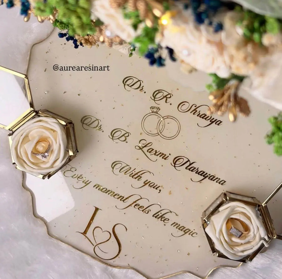 Resin Engagement Platter
